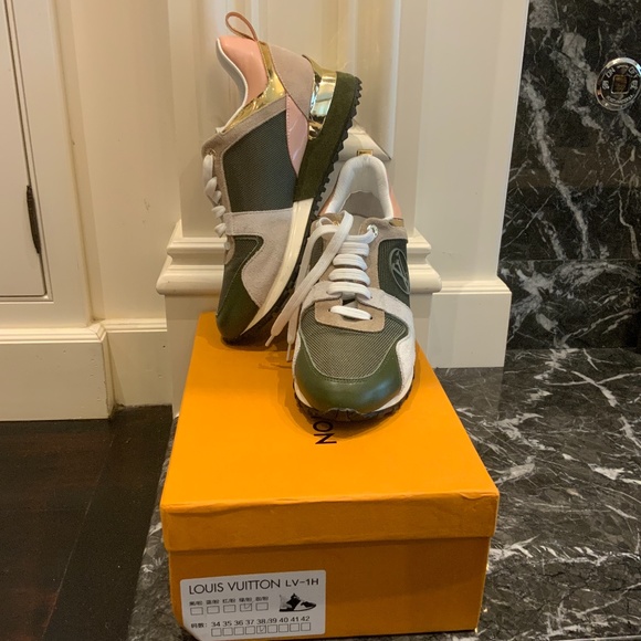LOuis Vuitton Gym Shoes, 8M, pink and green. - Picture 1 of 1